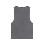 Custom Stonewash Muscle Tank — Vintage Wash Sleeveless Top