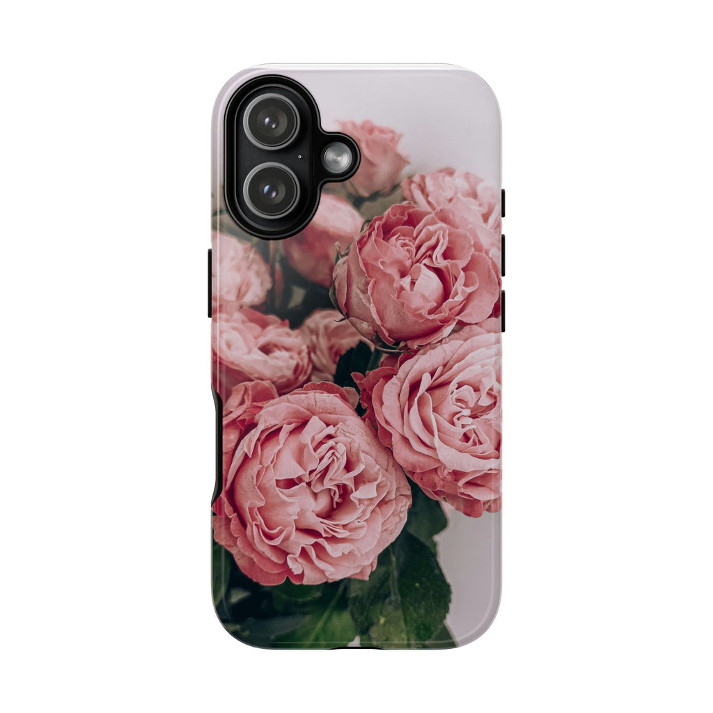 Tough Case — Pink Peonies Floral Phone Case