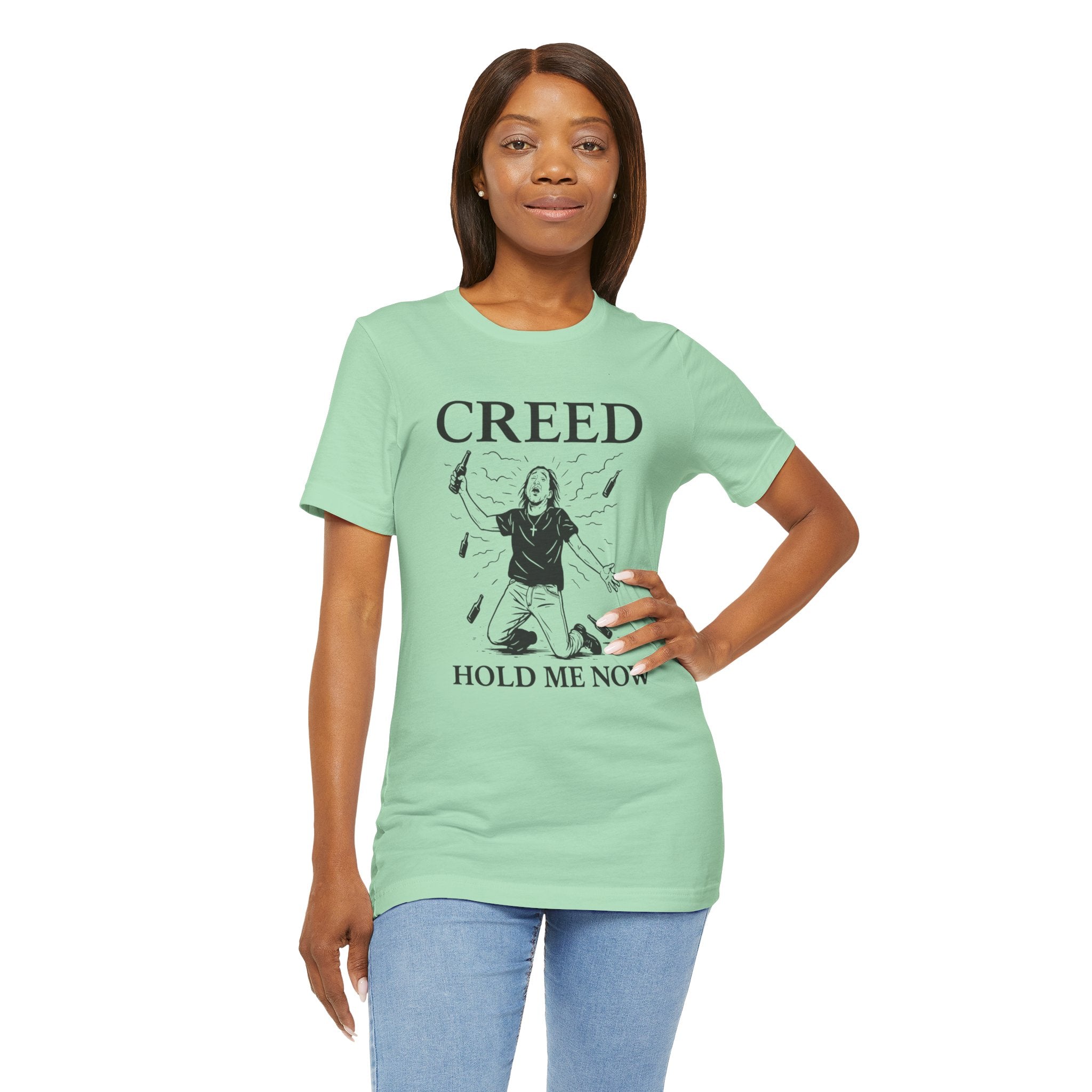Creed Hold Me Now Graphic Tee – Unisex Jersey Short Sleeve T-Shirt