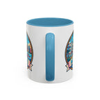 Miami Vintage Travel Accent Coffee Mug – 'Miami' Scenic Beach & Skyline Design (11/15oz)