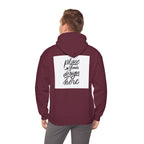 Classic Hoodie with Centered Design – 'Place Your Design Here'