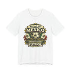 Mexico Soccer T‑Shirt — "Hecho en México, Criado con Fútbol" Vintage Football Tee