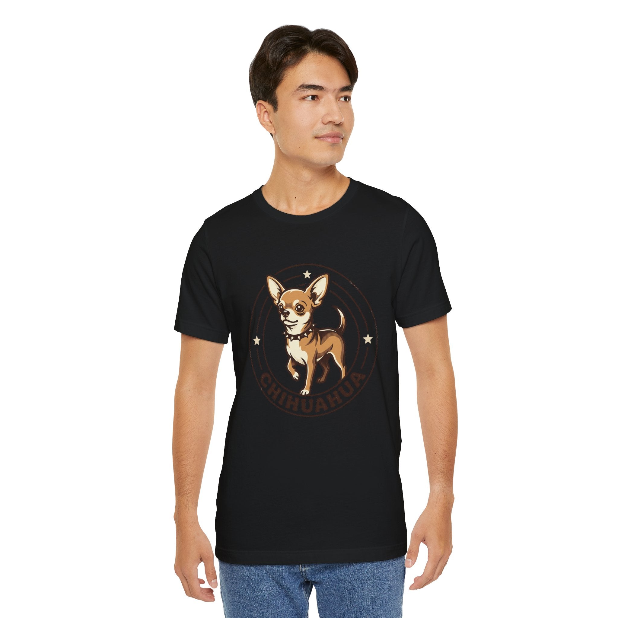 Chihuahua Graphic Tee — Cute Cartoon Dog T‑Shirt for Chihuahua Lovers