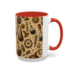 The Alchemist's Cabinet Coffee Mug — Vintage Apothecary Accent Mug (11/15 oz)