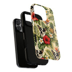 Tropical chihuahua Phone Case — Floral Pineapple Protective Tough Case