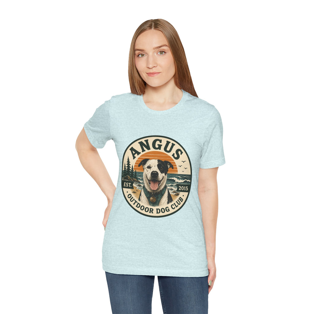 Angus Dog Photo Collage T-Shirt