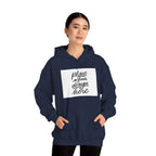 Classic Hoodie with Centered Design – 'Place Your Design Here'