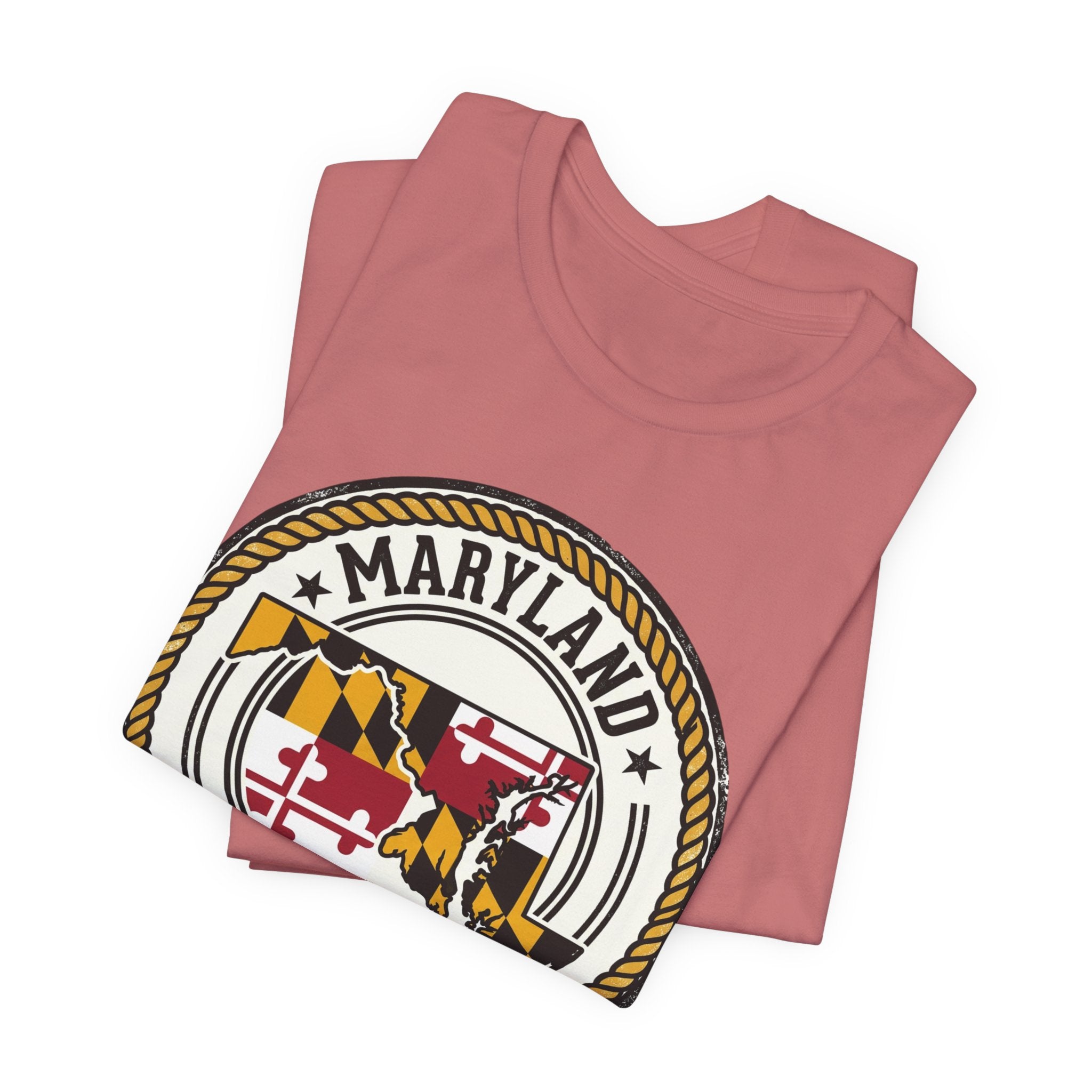 Maryland State Seal T-Shirt – The Free State Flag Emblem Tee
