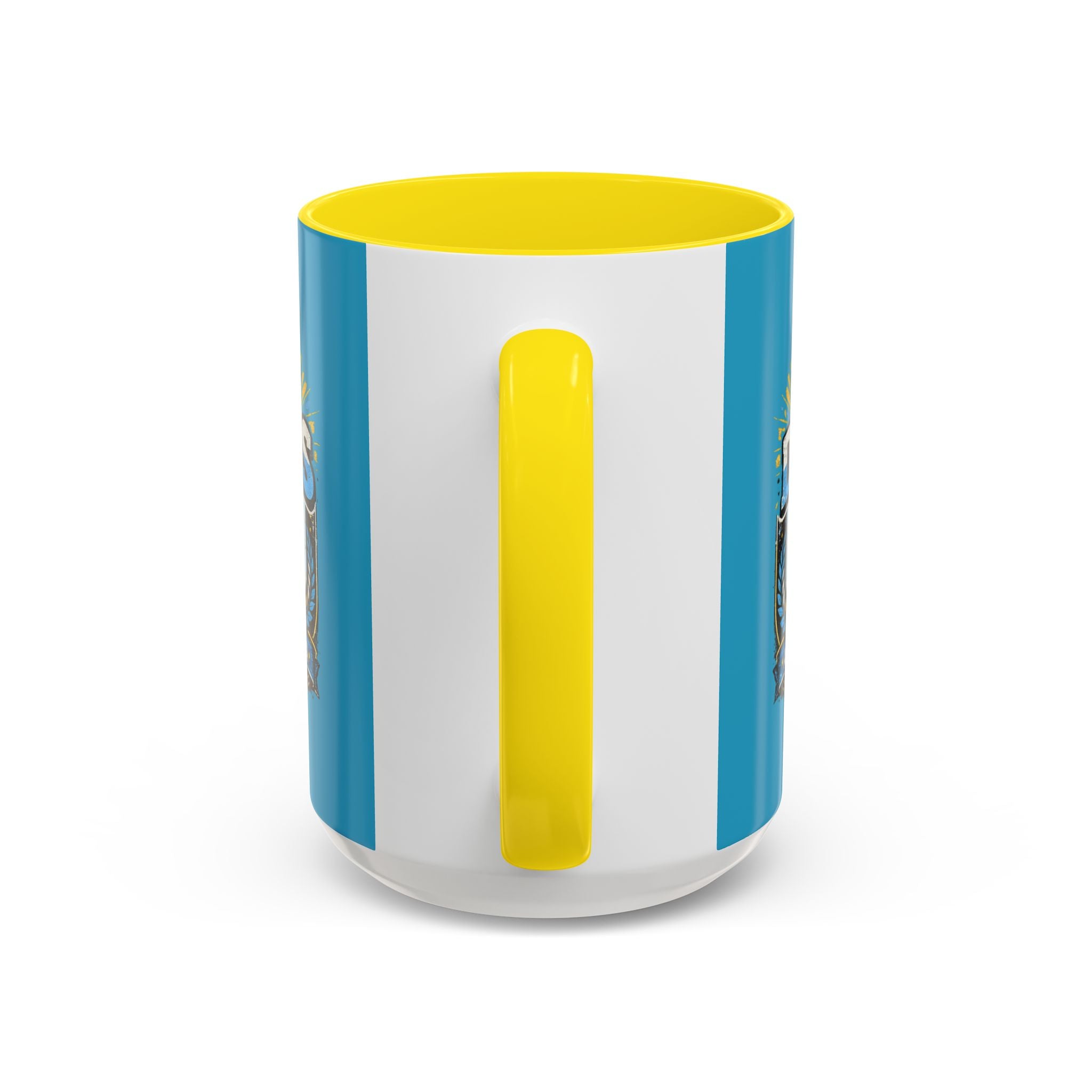 Coffee Mug — Bright Blue Accent Ceramic Mug (11/15oz)