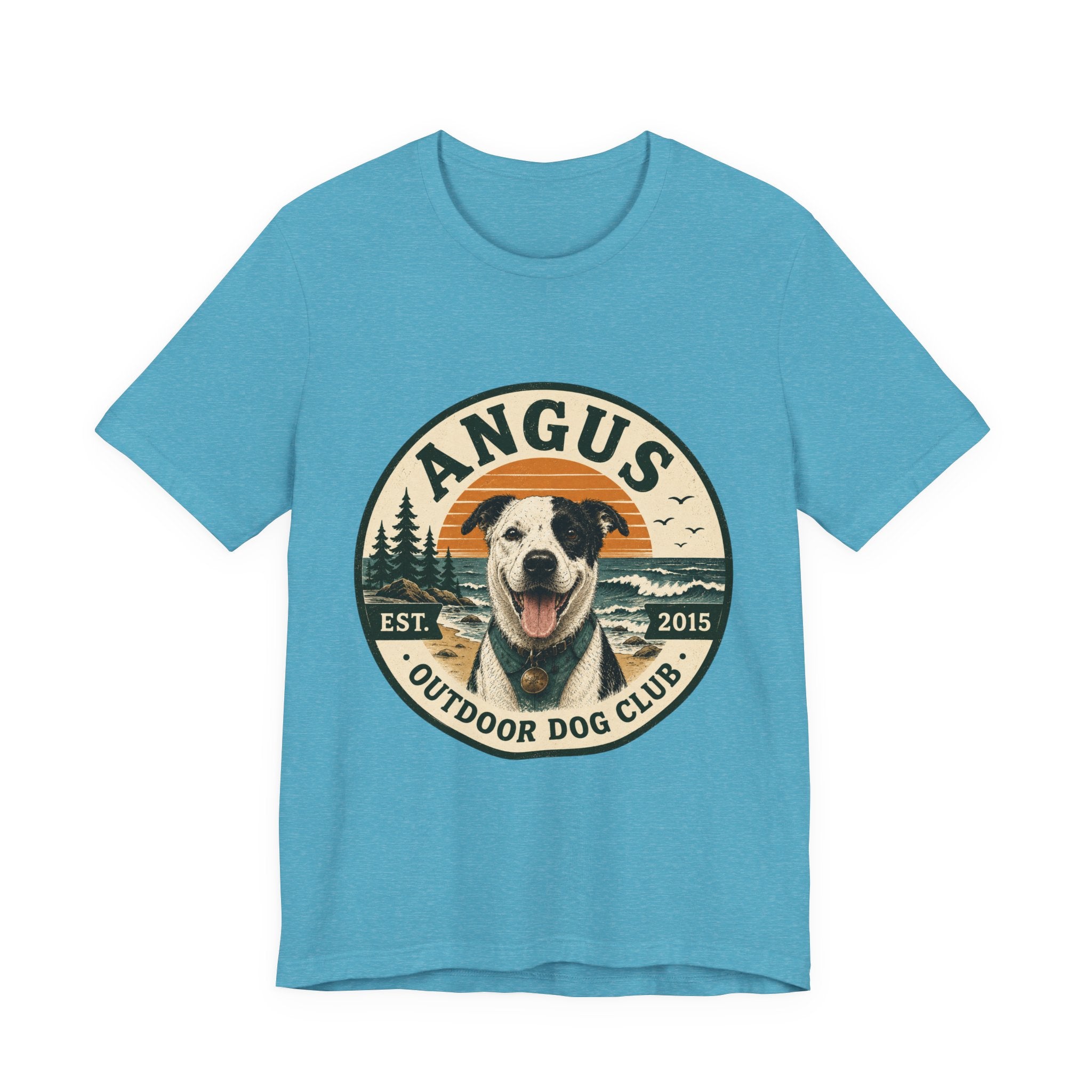 Angus Dog Photo Collage T-Shirt