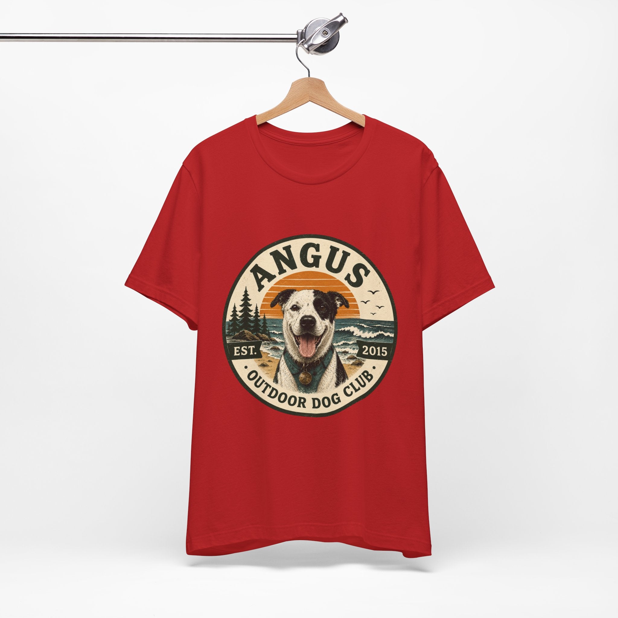 Angus Dog Photo Collage T-Shirt