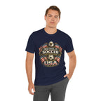 We Call It Soccer USA T-Shirt – Patriotic Eagle Soccer Tee