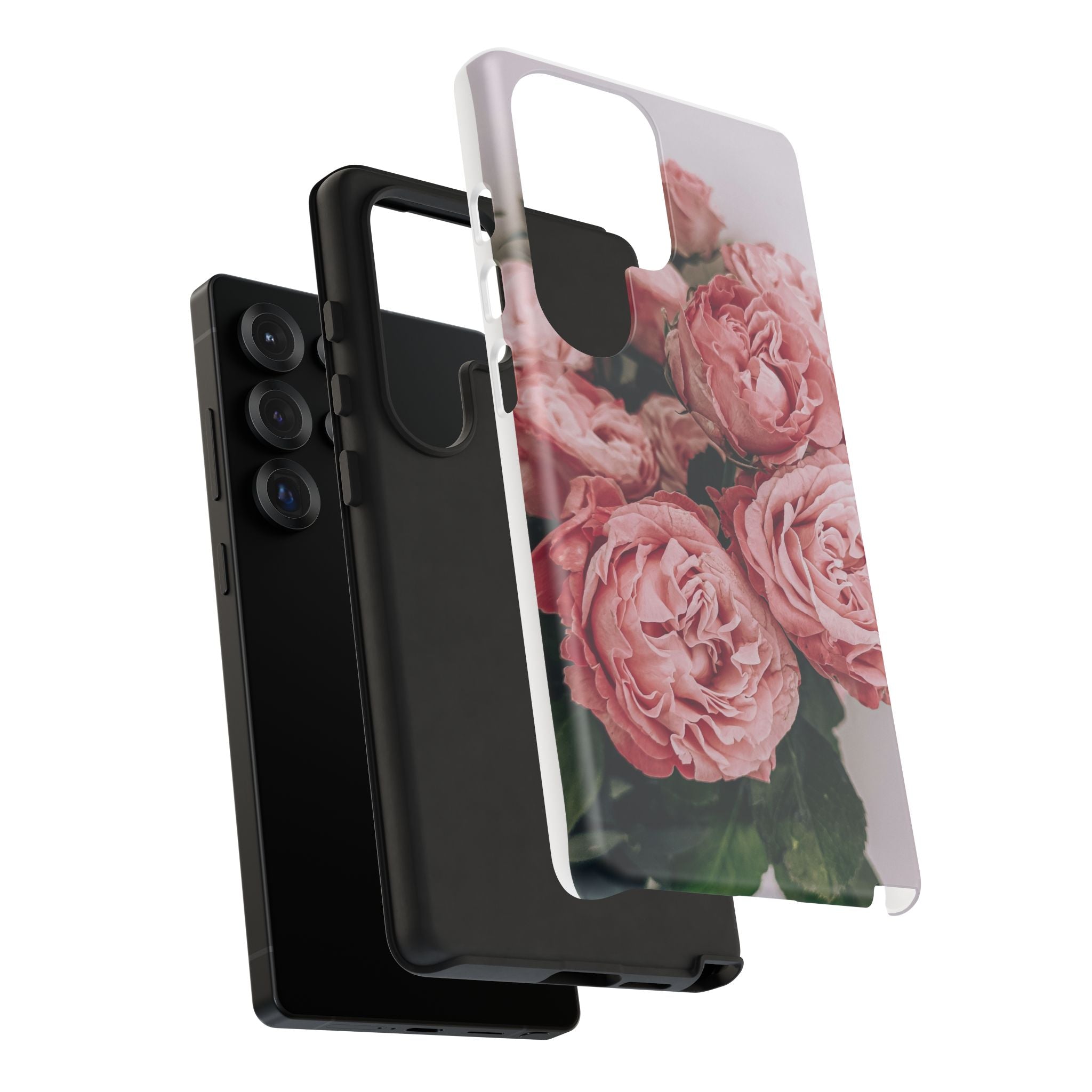Tough Case — Pink Peonies Floral Phone Case