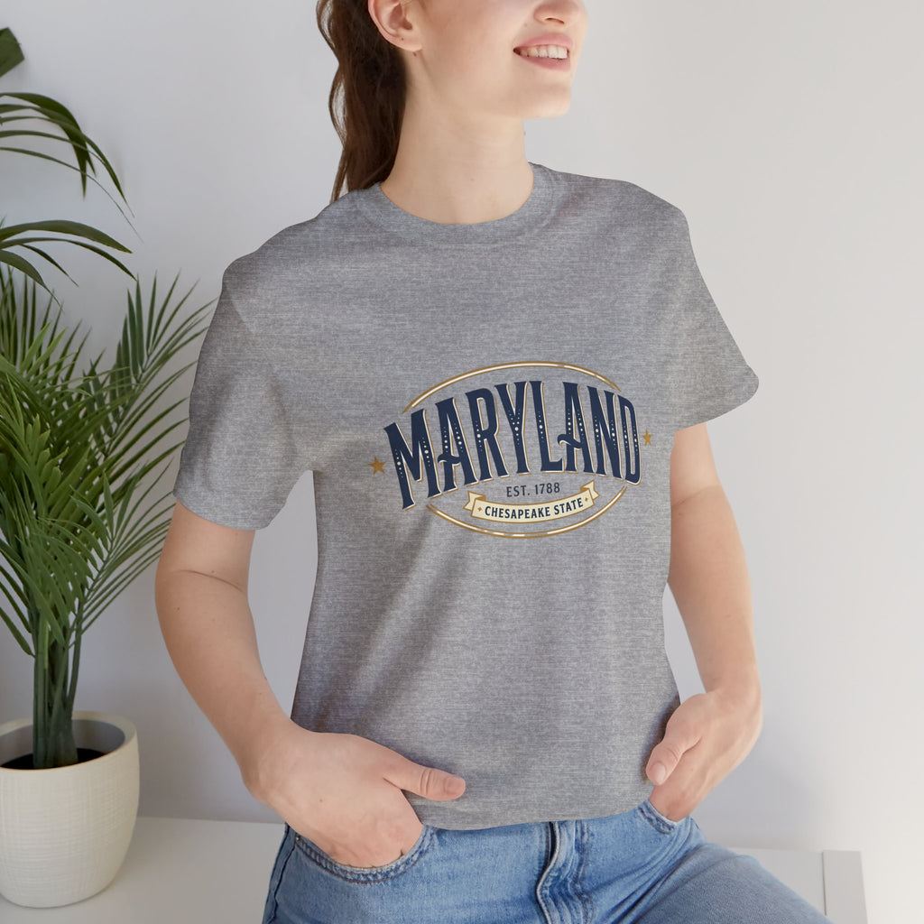 Maryland Vintage Tee – Chesapeake State Graphic T-Shirt