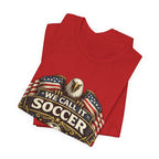 We Call It Soccer USA T-Shirt – Patriotic Eagle Soccer Tee
