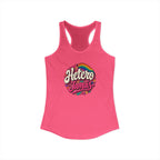 Women's Ideal Racerback Tank - "Hetero Jamás"