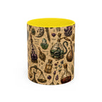 The Alchemist's Cabinet Coffee Mug — Vintage Apothecary Accent Mug (11/15 oz)