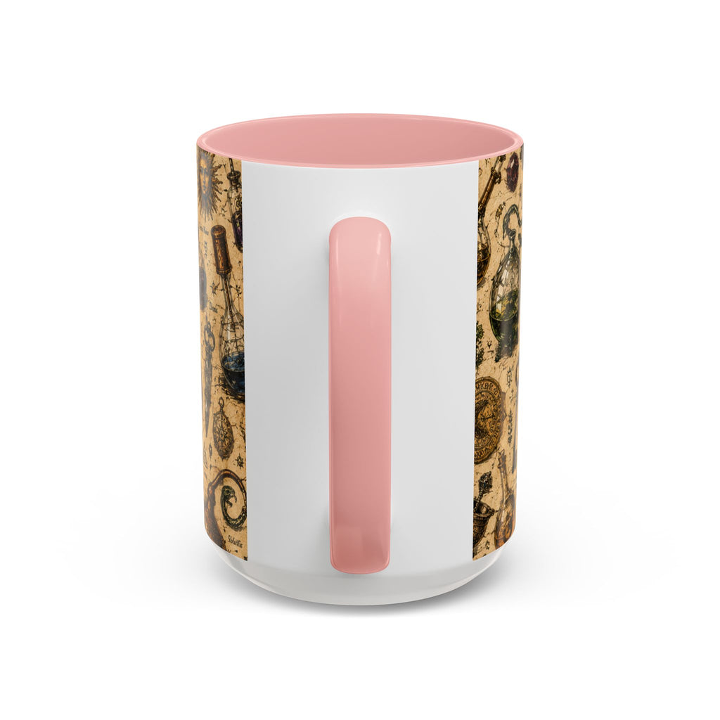The Alchemist's Cabinet Coffee Mug — Vintage Apothecary Accent Mug (11/15 oz)