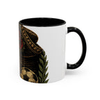 Day of the Dead Soccer Skull Accent Mug — 11/15oz