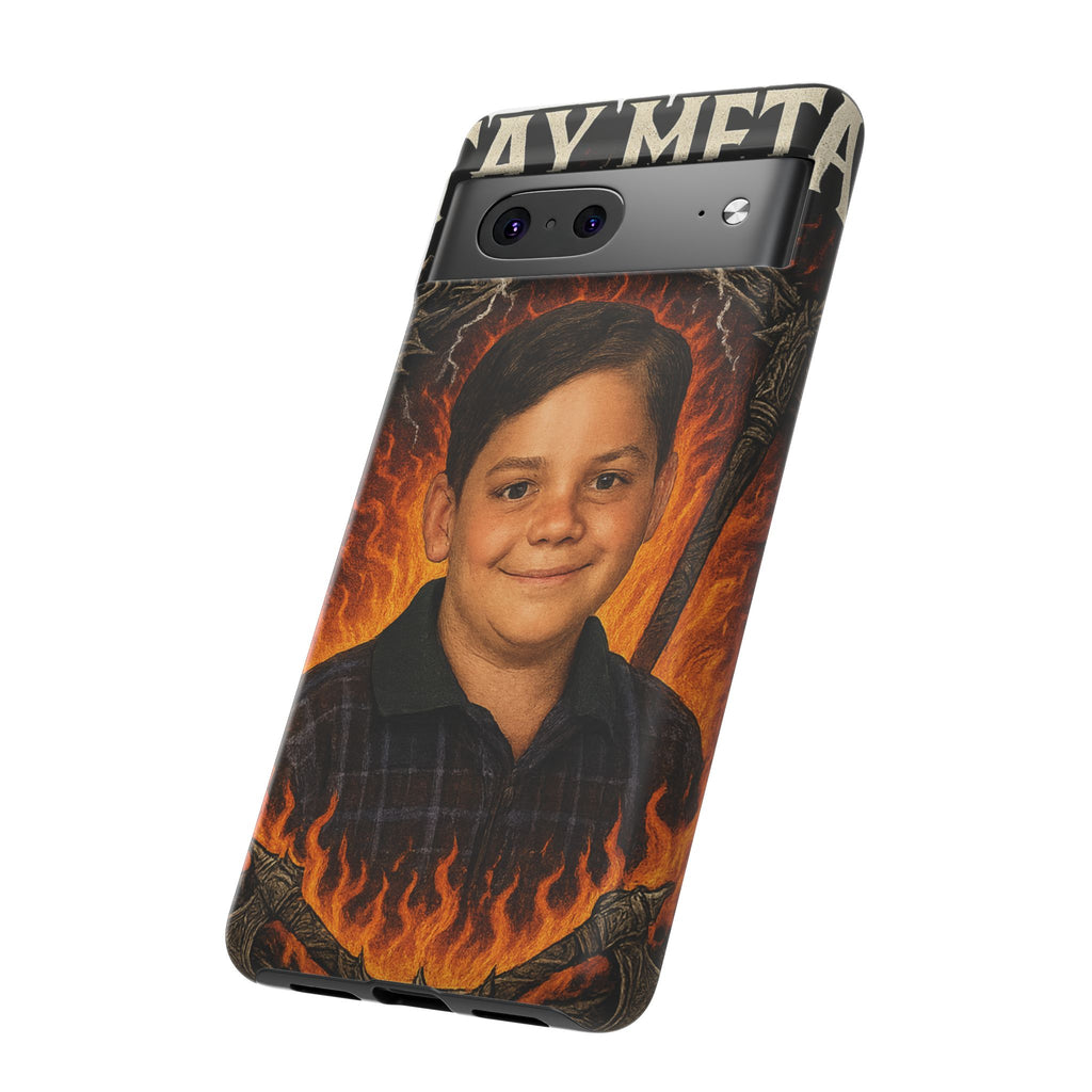 Metalhead Phone Case, Tough Cases for Music Lovers, Personalize with Unique Art, Gift for Metal Fans, Rock Lover's Accessory