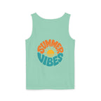 Summer Vibes Unisex Tank Top - Retro Sun Graphic