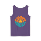 Summer Vibes Unisex Tank Top - Retro Sun Graphic