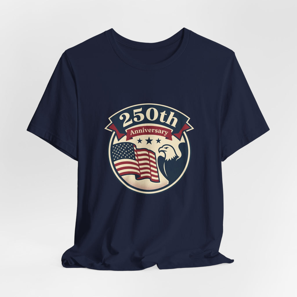 250th Anniversary Eagle & American Flag T-Shirt