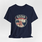 250th Anniversary Eagle & American Flag T-Shirt