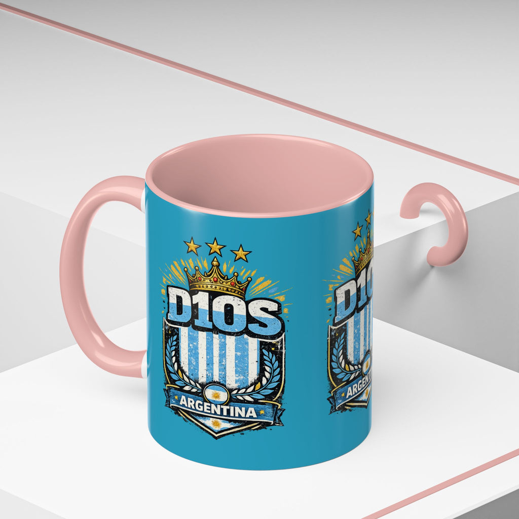 Coffee Mug — Bright Blue Accent Ceramic Mug (11/15oz)