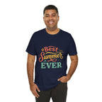 Best Summer Ever T-Shirt — Retro Colorful Vacation Tee