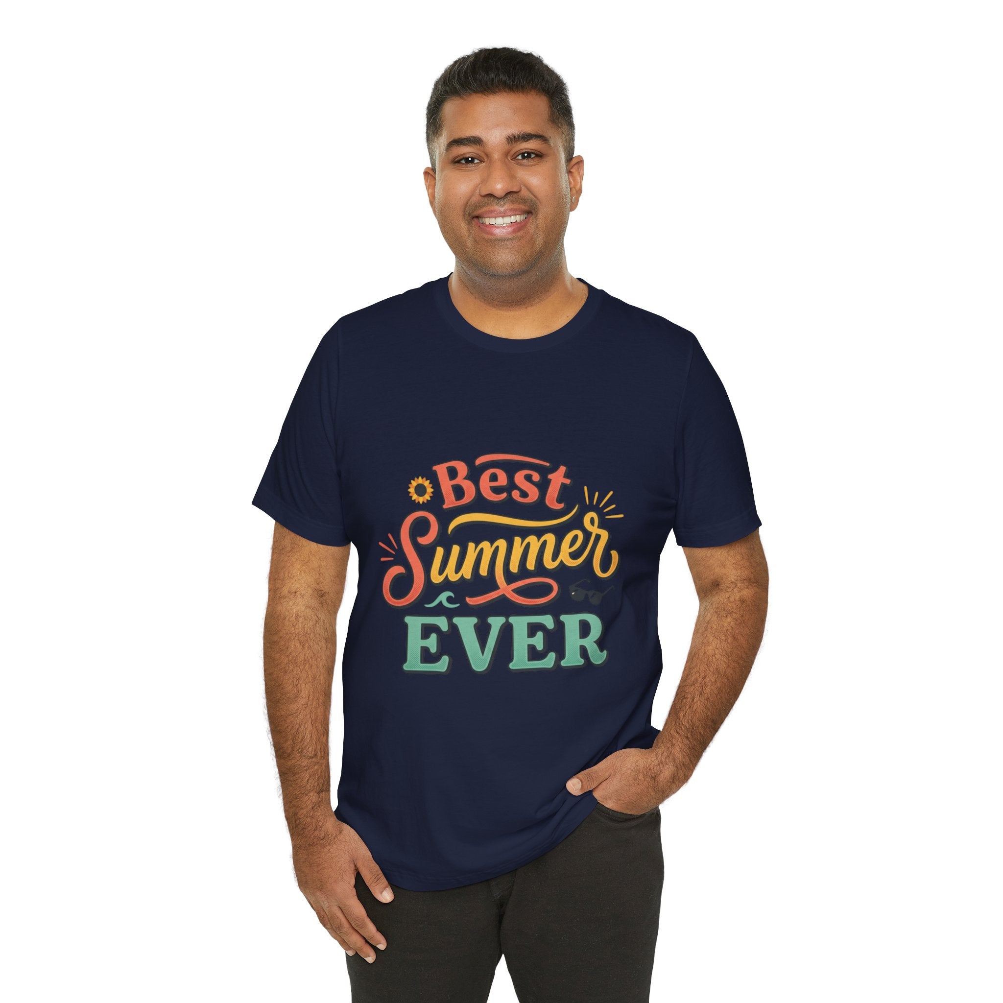Best Summer Ever T-Shirt — Retro Colorful Vacation Tee