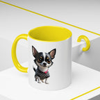 Chihuahua Dog Accent Coffee Mug – Cute Tiny Pup 11/15oz
