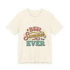 Best Summer Ever T-Shirt — Retro Colorful Vacation Tee
