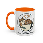 Latte Cat Coffee Mug – "Don't Wake Me, I'll Move" Cute Cat Latte Art Ceramic Accent Mug