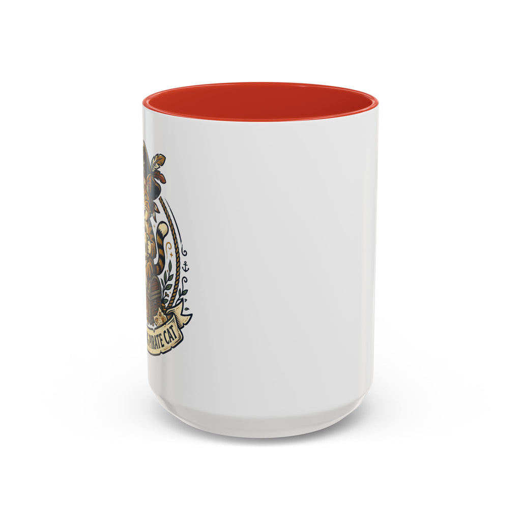 Vintage Sailor Anchor Coffee Mug — Nautical Tattoo Accent Mug (11/15oz)