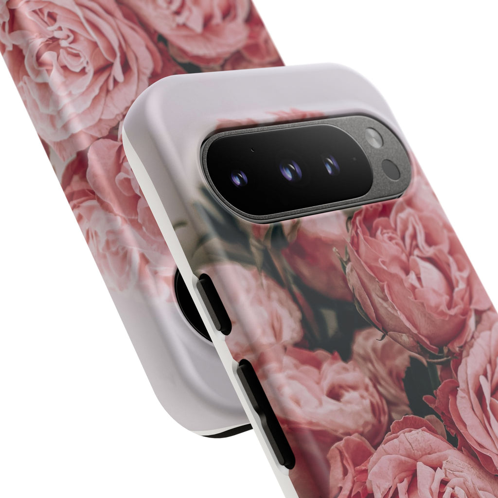 Tough Case — Pink Peonies Floral Phone Case