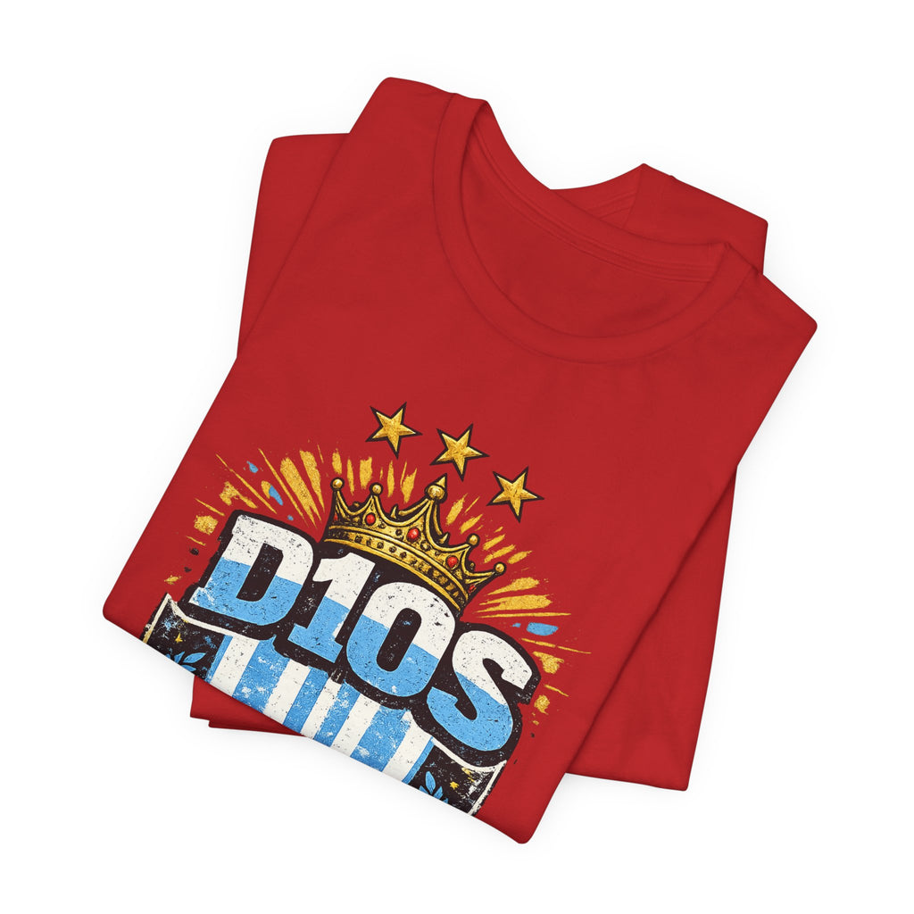 D10S Argentina Tee — Football Fan Shirt