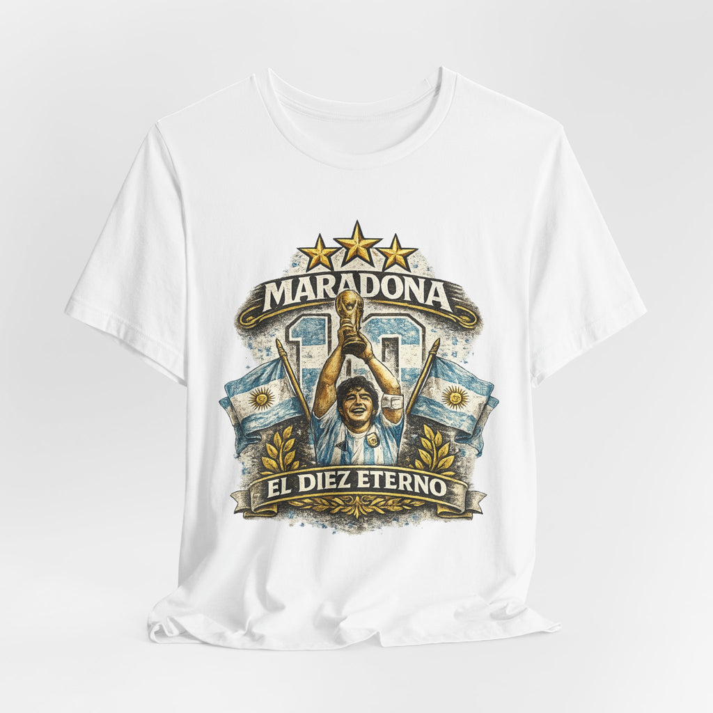 Maradona 'El Diez Eterno' Soccer Tee