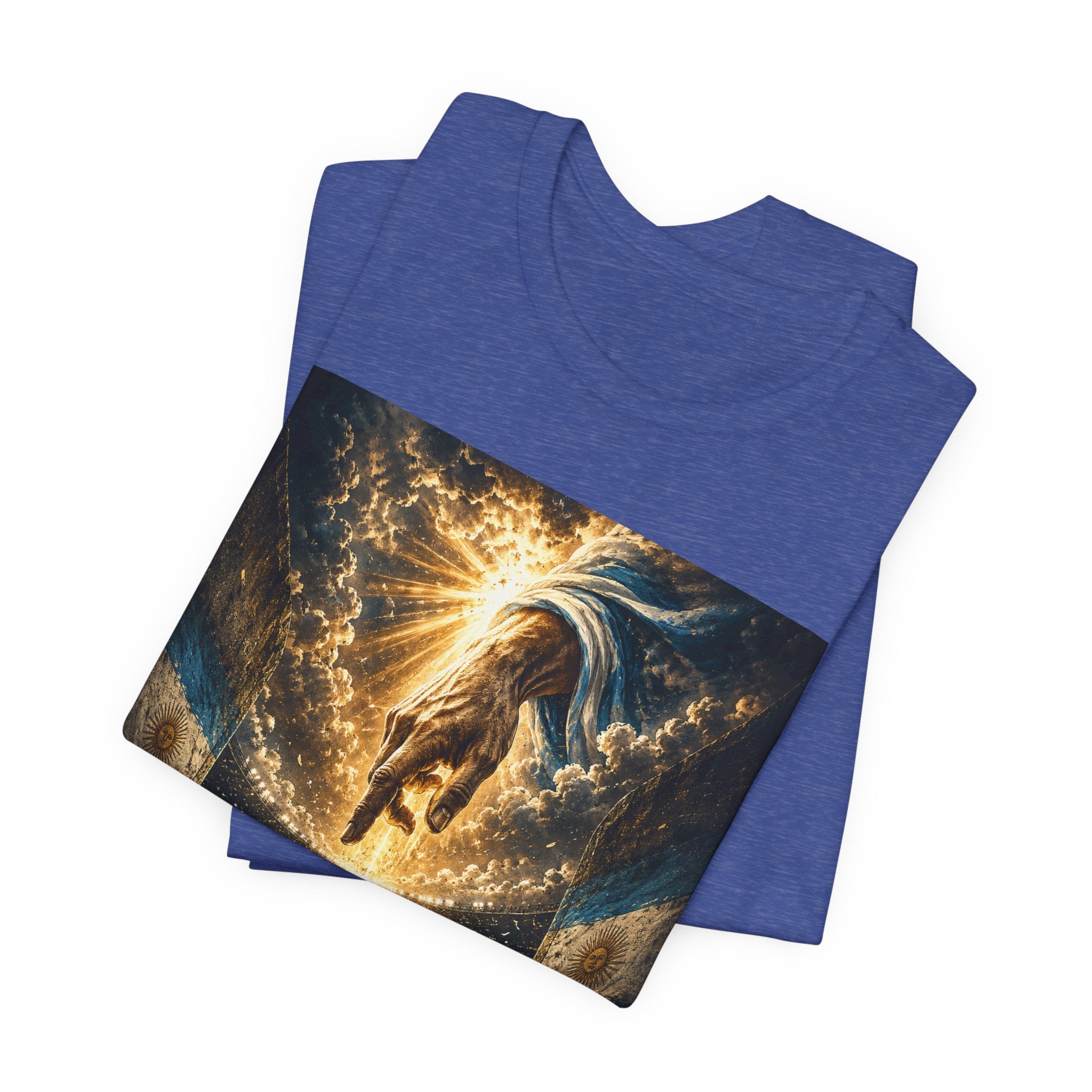Soccer Faith T-Shirt — "La Selección de Dios" Graphic Tee