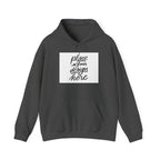Classic Hoodie with Centered Design – 'Place Your Design Here'