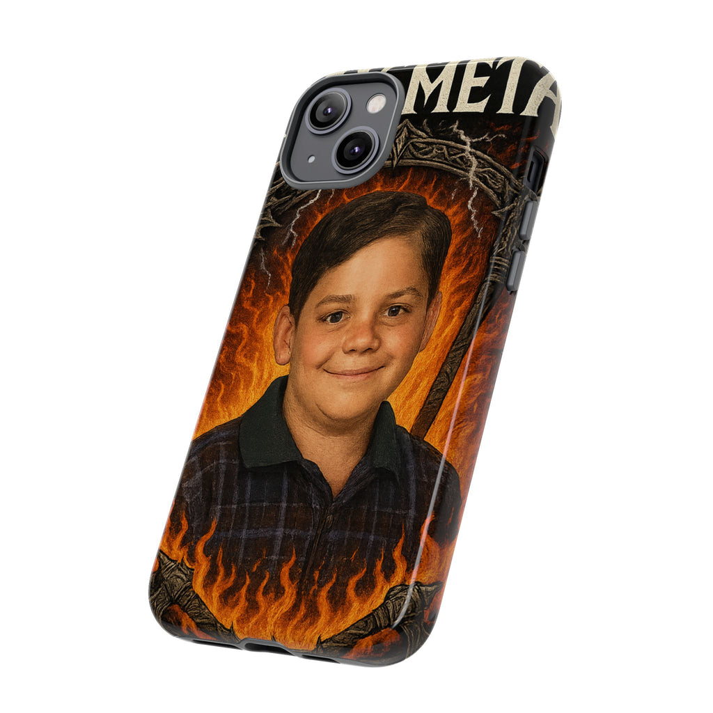Metalhead Phone Case, Tough Cases for Music Lovers, Personalize with Unique Art, Gift for Metal Fans, Rock Lover's Accessory
