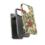 Tropical chihuahua Phone Case — Floral Pineapple Protective Tough Case