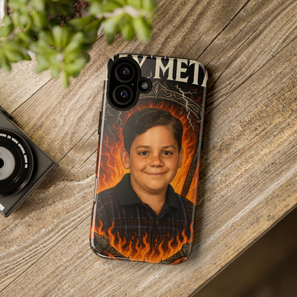 Metalhead Phone Case, Tough Cases for Music Lovers, Personalize with Unique Art, Gift for Metal Fans, Rock Lover's Accessory