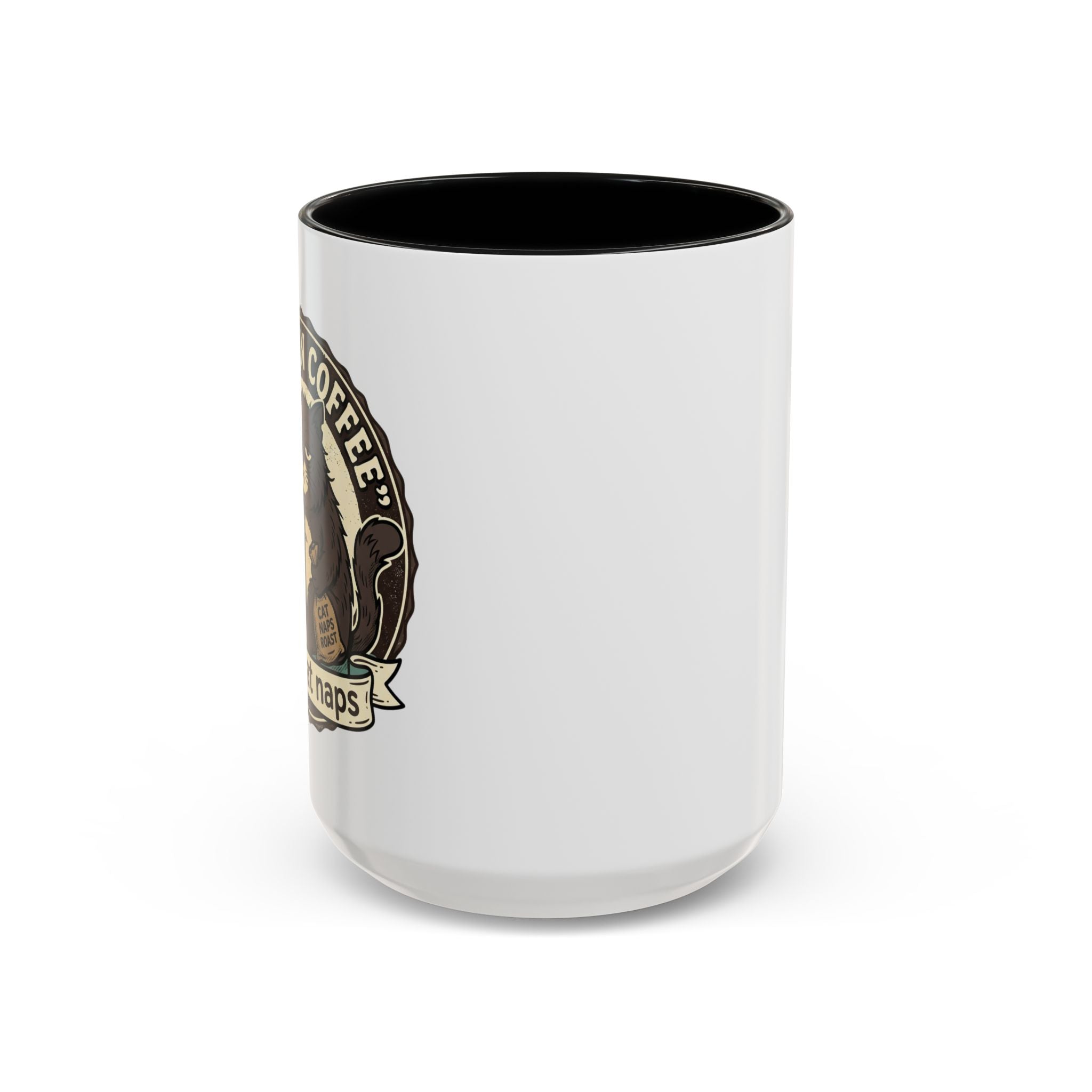 Coffee Lovers Mug — Rustic 'Coffee & Hops' Accent Ceramic Mug (11/15oz)