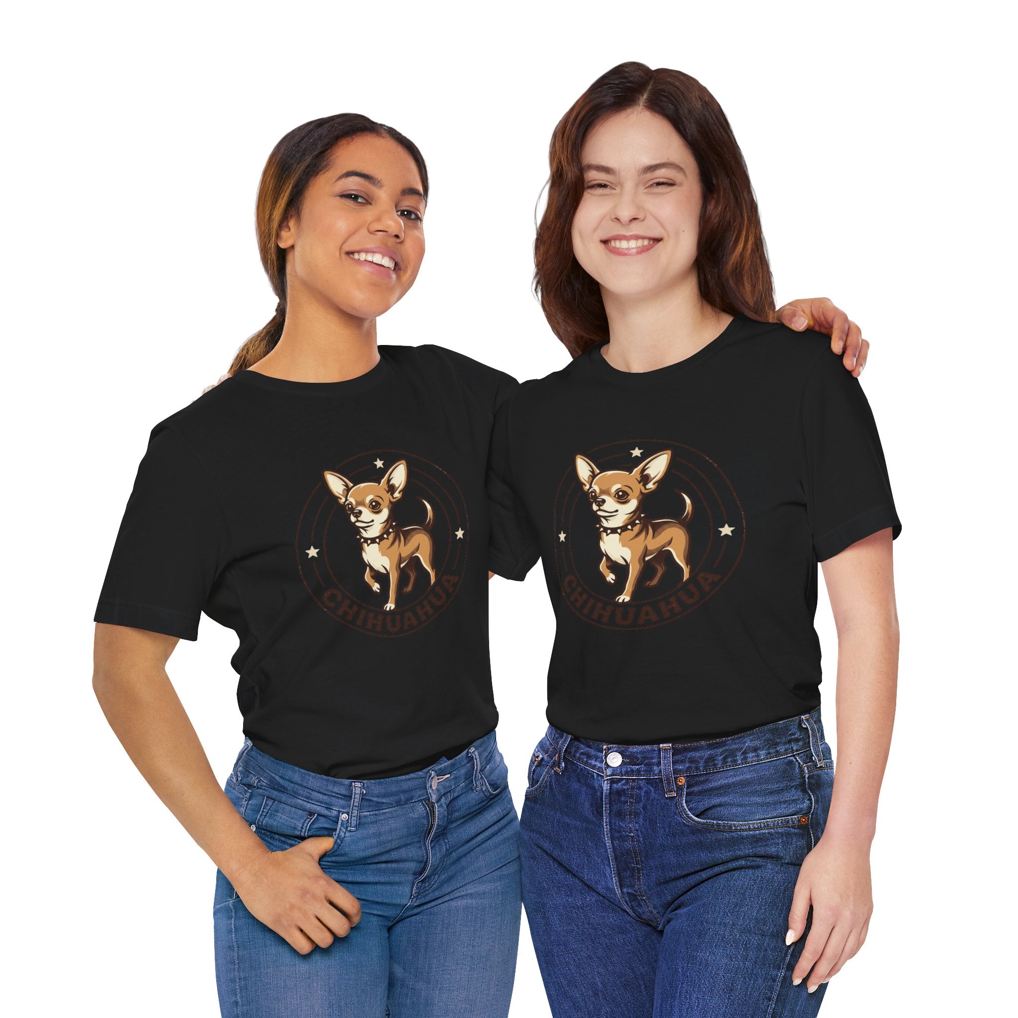 Chihuahua Graphic Tee — Cute Cartoon Dog T‑Shirt for Chihuahua Lovers