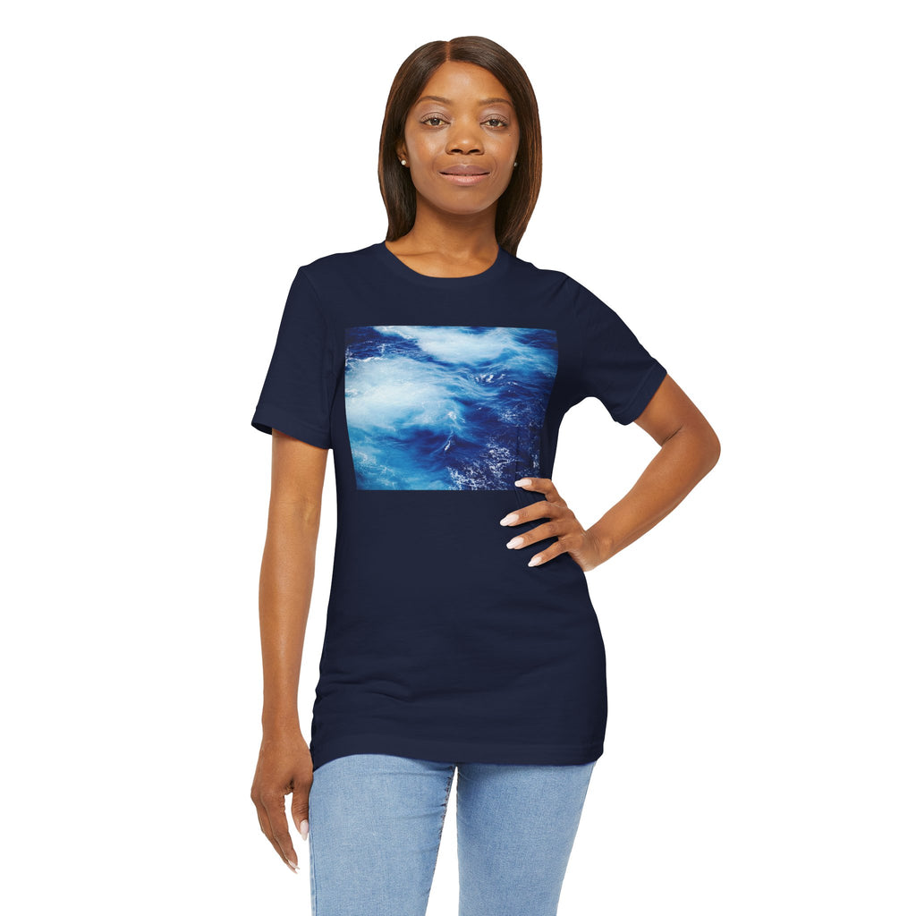 Ocean Waves  Tee — Blue Water Photography T-Shirt