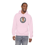 Patriotic Cat Hoodie — "Ready for the Stars" Graphic Pullover