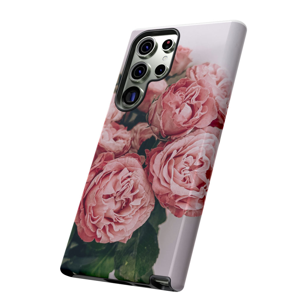 Tough Case — Pink Peonies Floral Phone Case