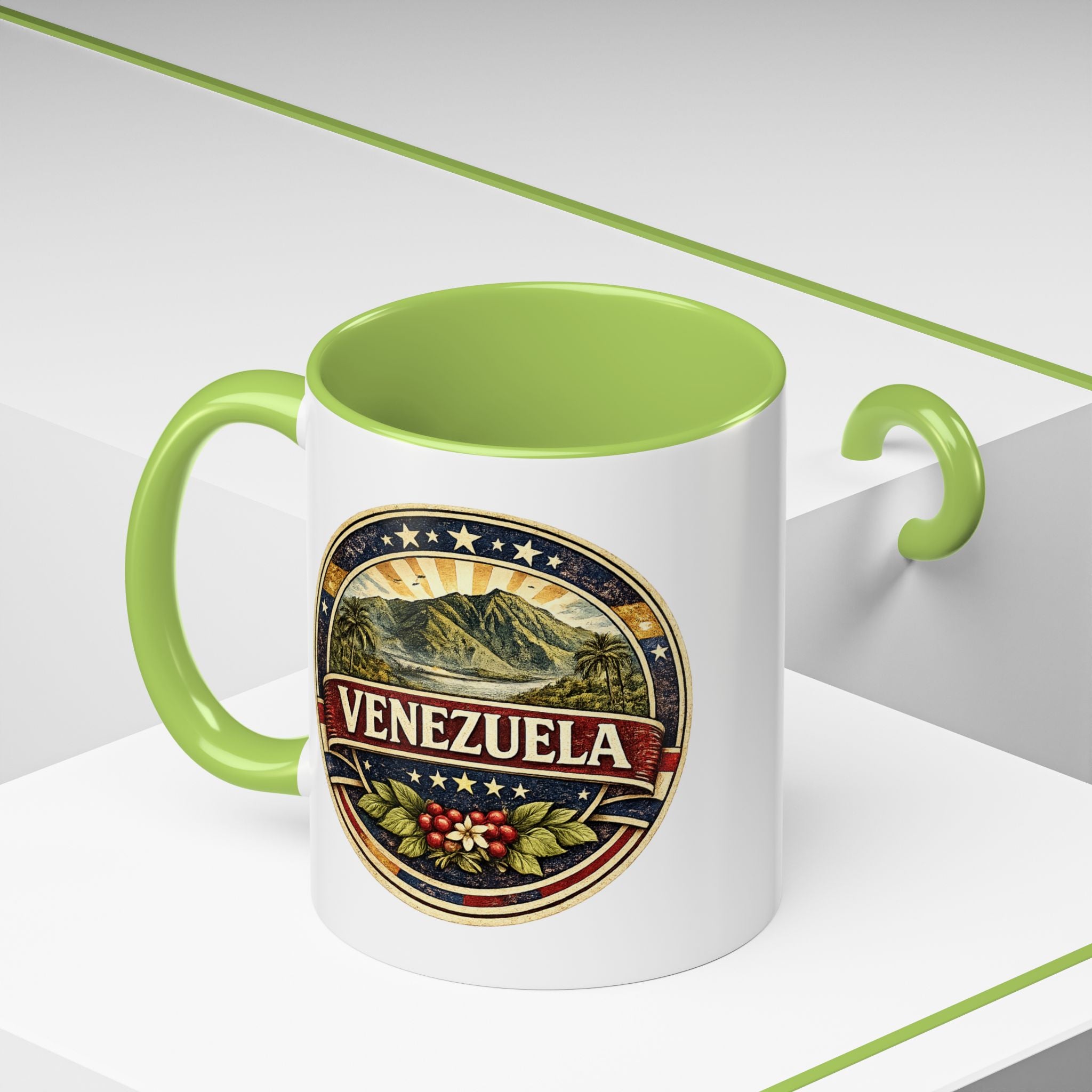 Venezuela Vintage Travel Accent Coffee Mug (11/15 oz)