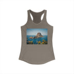 Women's Racerback Tank - Es Vedrà, Spain View